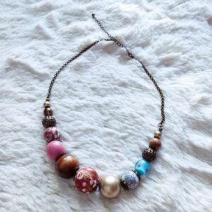 Multicolor Beaded Necklace